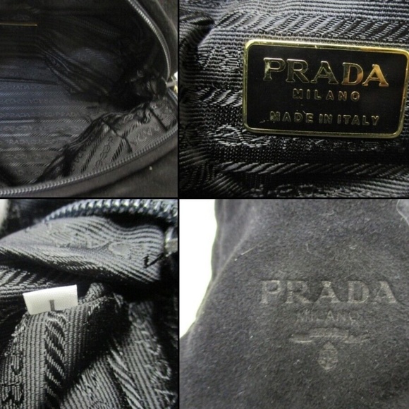 Prada Saffiano Handbag with metal and braided coil rope handles - Picture 3 of 11